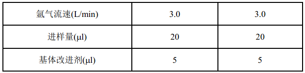 儀器參考測量條件 儀器參考測量條件